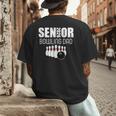 2026 Senior Bowling Dad Bowling Team Parent Helper Men's Back Print T-Shirt