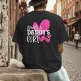 Always a Daddy's Girl Shirt Daughter Girls Women Men's Back Print T-Shirt