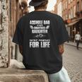 Asshole Dad And Smartass Daughter Best Friend For Life Shirt Men's Back Print T-Shirt