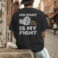 Autism Awareness Mom Dad Parents Autistic Kids Awareness Small Men's Back Print T-Shirt Autism Awareness Mom Dad Parents Autistic Kids Awareness Small Men's Back Print T-Shirt