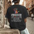 Autism Awareness Warning This Autism Dad T-Shirt Men's Back Print T-Shirt Autism Awareness Warning This Autism Dad T-Shirt Men's Back Print T-Shirt