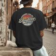 Awesome Like My Daughters Vintage Dad Quote Father Day Men's Back Print T-Shirt