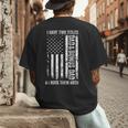 ON BACK I Have Two Titles Dad Bonus Dad Fathers Day Step Dad Men's Back Print T-Shirt ON BACK I Have Two Titles Dad Bonus Dad Fathers Day Step Dad Men's Back Print T-Shirt