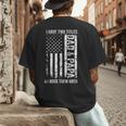 ON Back I Have Two Titles Dad Papa Fathers Day Grandpa Papa Men's Back Print T-Shirt ON Back I Have Two Titles Dad Papa Fathers Day Grandpa Papa Men's Back Print T-Shirt