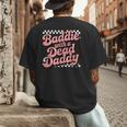 Baddie With A Dead Daddy Men's Back Print T-Shirt