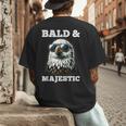 Bald & Majestic Sexy Bald Guy Dad Men's Back Print T-Shirt Bald & Majestic Sexy Bald Guy Dad Men's Back Print T-Shirt