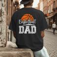 Basketball Dad Basketball Player Game Day Father's Day Men's Back Print T-Shirt