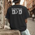 Basketball Dad TShirt Fathers Day For Daddy Papa Father Men's Back Print T-Shirt