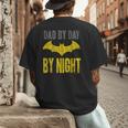 Batman Dad By Day Men's Back Print T-Shirt Batman Dad By Day Men's Back Print T-Shirt