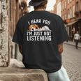 Beagle For Men Women Dad Mom Beagle Dog Lovers Men's Back Print T-Shirt