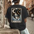 Bearded Dragon Tarot Card Beardie Mom Beardie Dad Men Women Men's Back Print T-Shirt