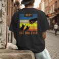 Best Cat Dad Ever Fist Bump For Fur Daddies Men Women Girls Kids Men's Back Print T-Shirt