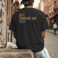 Best Chiweenie Dad Ever Dog Breed Father's Day Canine Puppy Men's Back Print T-Shirt