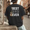 Best Dad Ever Guitarist Father D-A-D Chord Guitar Men's Back Print T-Shirt