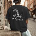 Best Dad By Par Father's Day Golf Daddy Golfing Golfer Men's Back Print T-Shirt