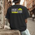 Best Dink'n Dad Ever Pickleball Men's Back Print T-Shirt