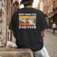 Best Shih Tzu Dad Ever Shih Tzu Men's Back Print T-Shirt Best Shih Tzu Dad Ever Shih Tzu Men's Back Print T-Shirt