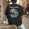 Best Truck Driver Art For Men Dad Women Trucking CDL Trucker Men's Back Print T-Shirt