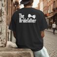 The Bridefather Father Of The Bride Dad Wedding Marriage Men's Back Print T-Shirt