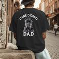 Cane Corso Dad Italian Mastiff T-Shirt Men's Back Print T-Shirt Cane Corso Dad Italian Mastiff T-Shirt Men's Back Print T-Shirt