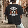 Cavalier King Charles Spaniel Dad Father’s Day Men's Back Print T-Shirt