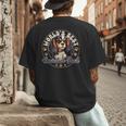 Cavalier King Charles Spaniel Dog World's Best Cavalier Dad Men's Back Print T-Shirt