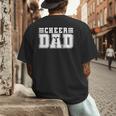 Cheer Dad Cheer Leading Cheer Leading Men Dad Fathers Day Men's Back Print T-Shirt