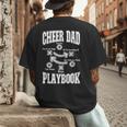 Cheer Dad Playbook Men's Back Print T-Shirt Cheer Dad Playbook Men's Back Print T-Shirt