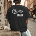 Cheer Dad Proud Cheerleading Dad Small Men's Back Print T-Shirt