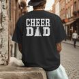 Cheerleading Dad Apparel For Cheer Dad Men's Back Print T-Shirt