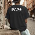 Chess Father Dad Chess Father T-Shirt Men's Back Print T-Shirt