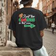 Christmas Twins Expecting Dad T-Shirt Pregnant Wife Tee Men's Back Print T-Shirt