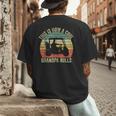 This Is How A Cool Grandpa Rolls Vintage Golf Dad Grandpa Men's Back Print T-Shirt