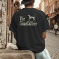 Coonfather Coon Hunting Dogs Coonhound Dad Men's Back Print T-Shirt Coonfather Coon Hunting Dogs Coonhound Dad Men's Back Print T-Shirt