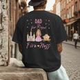 Dad 5th Birthday Her Royal Fiveness Princess Matching Men's Back Print T-Shirt