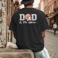 Dad Of The Birthday Boller Born 2 Ball Matching Family Party Men's Back Print T-Shirt