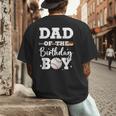 Dad Of The Birthday Boy Baseball Bday Family Men's Back Print T-Shirt