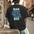 Dad Of The Birthday Boy Matching Video Game Birthday Party Men's Back Print T-Shirt Dad Of The Birthday Boy Matching Video Game Birthday Party Men's Back Print T-Shirt