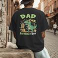 Dad Of The Birthday BoyRex Dinosaur Family Party Men's Back Print T-Shirt