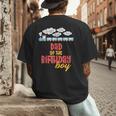 Dad Birthday Boy Train I'm 2 Two Yr Old Chugga Engine Men's Back Print T-Shirt