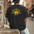 Dad Of The Birthday First Trip Around The Sun Birthday Men's Back Print T-Shirt