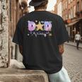 Dad Of The Birthday Girl One-Der The Sea Family Matching Men's Back Print T-Shirt