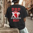 Dad Of The Birthday Karate Taekwondo Boy Martial Arts Men's Back Print T-Shirt Dad Of The Birthday Karate Taekwondo Boy Martial Arts Men's Back Print T-Shirt