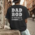 Dad Bod In Progress Men's Back Print T-Shirt
