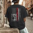 Dad Fathers Day Dog Dad Men's Back Print T-Shirt Dad Fathers Day Dog Dad Men's Back Print T-Shirt