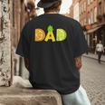 Dad Fruitarian Lover Summer Father Fruit Slice Men's Back Print T-Shirt Dad Fruitarian Lover Summer Father Fruit Slice Men's Back Print T-Shirt