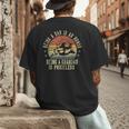Being A Dad Is An Honor Being A Grandad Is Priceless Grandad Men's Back Print T-Shirt