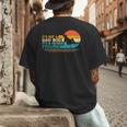 Dad It's Not A Dad Bod It's A Father Figure Men's Back Print T-Shirt