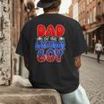 Dad And Mom Birthday Boy Spider Family Matching Men's Back Print T-Shirt