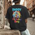 Dad And Mom Daddy Of The Birthday Boy Family Party Decor Men's Back Print T-Shirt Dad And Mom Daddy Of The Birthday Boy Family Party Decor Men's Back Print T-Shirt